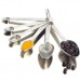 Amco Houseworks 6 Piece Stainless Steel Measuring Spoon Set LMM1112
